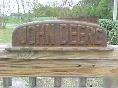 John deere unstyled b radiator top