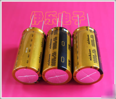 New 4PCS nichicon muse fw audio capacitor 10000UF 50V 