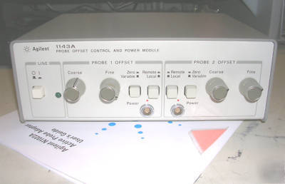 New agilent 1143A probe offset control & power module 