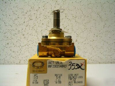 Parker gold ring solenoid unit valve 1/2