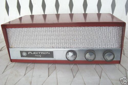 Vintage plectron chief fm radio receiver