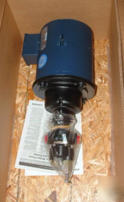 Shertech 24 gpm gear pump w/ 3 hp motor 230 / 460V 3 ph