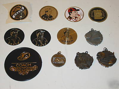 126 coach medallion plaque award trophy parts