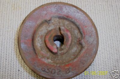Farmall a crank shaft pully c b super