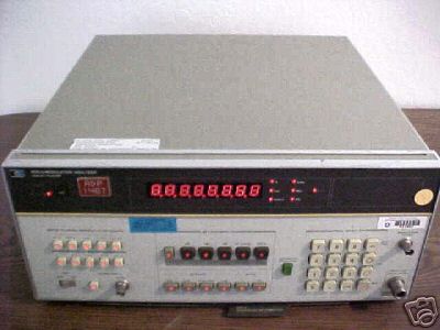 Hp 8901A modulation analyzer 1.3GHZ with option 10 