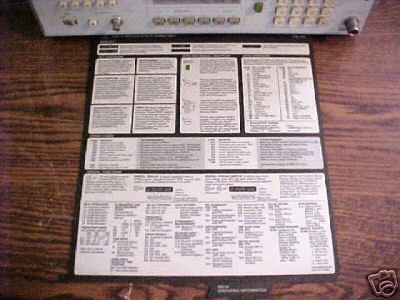 Hp 8901A modulation analyzer 1.3GHZ with option 10 