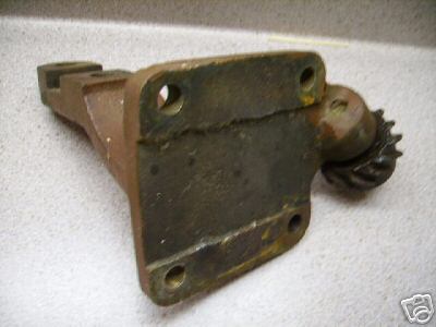 Magneto bracket united associated hit & miss engine