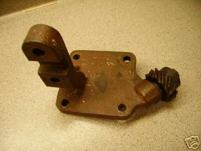 Magneto bracket united associated hit & miss engine