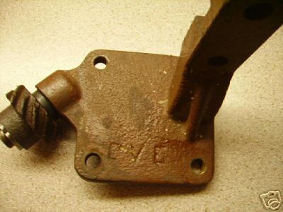 Magneto bracket united associated hit & miss engine