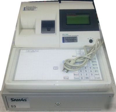 Samsung ser-7000 SER7000 cash register used good cond.