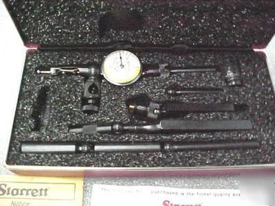 Starrett compact dial indicator set. msrp $187.00