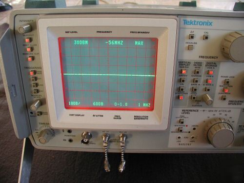 Tektronix 496 spectrum analyzer