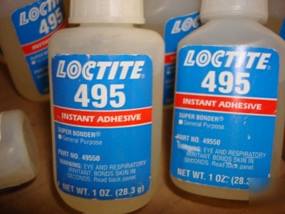 2-1OZ loctite 495 instant adhesive super bonder 49550