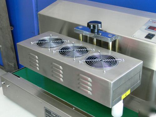 Continuous induction sealer foil cap capper inox 