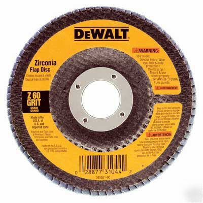 DW8311 zirconia flap discs, grinders, wood-metal. 5 pc