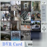 Dvr card 16 video AND16 audio ch motion detection,alarm