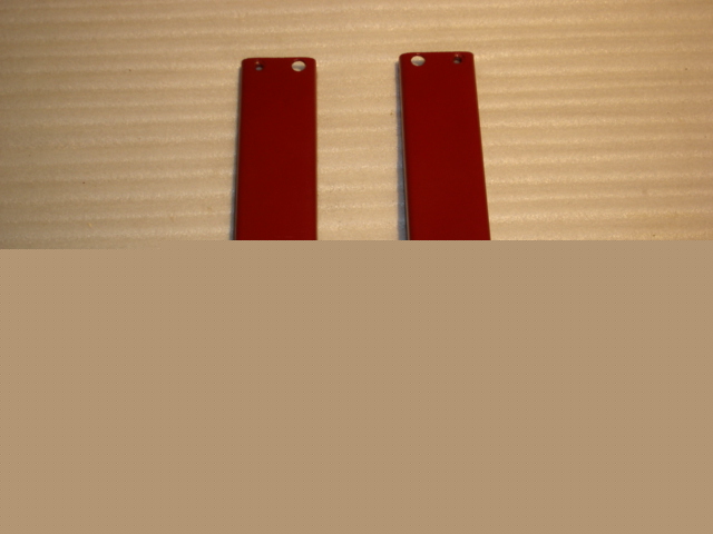 Farmall cub side channels left and right radiator hood 