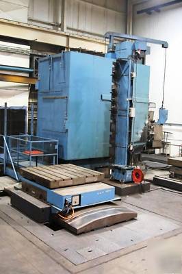 Giddings & lewis cnc floor type horizontal boring mill