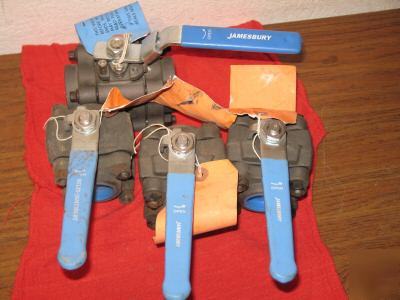 Jamesbury, ball valves, 4000 series