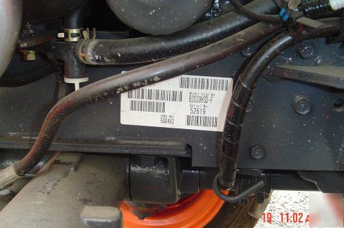 Kubota B3030 2006 7HOURS