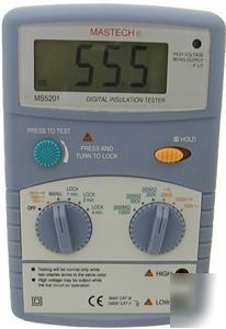 Mastech digital insulation tester 1000V 2000MOHM meggar