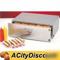 Nemco concession hot dog 48 bun food warmer drawer