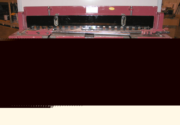 New 16 gauge sheet metal foot shear 52