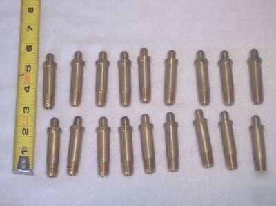 New brass inlet stems for regulators- - 14 day guarantee