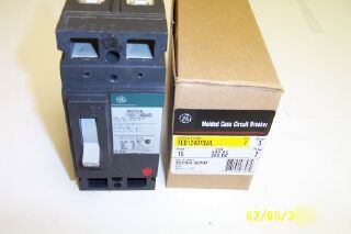 New ge teb circuit breaker 2P 20A TEB122020WL