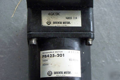 Oriental induction gearmotor 100VAC 144 rpm