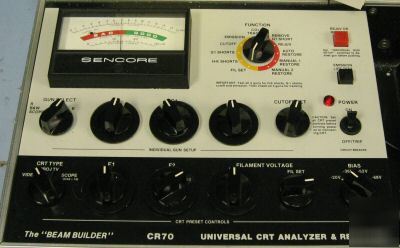 Sencore CR70 universal crt analyzer & restorer