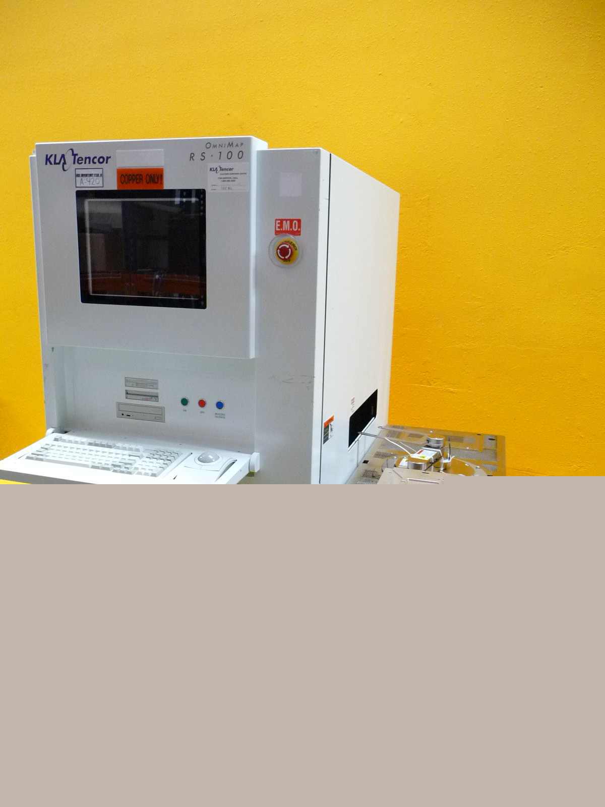 Kla-tencor omnimap RS100 resistivity measurement tool