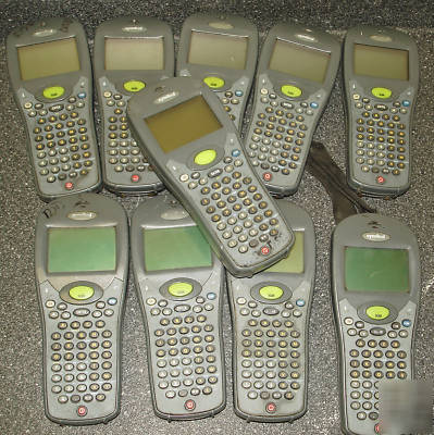 Lot of 10 symbol PDT7542 barcode scanner pdt 7542