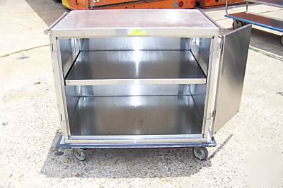 Metro stainless steel rolling warming cabinet 