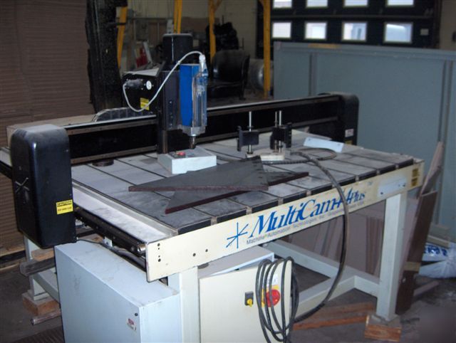 Multicam cnc router 4'X4' table works great 