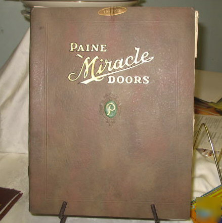 1924 catalogs paine miracle doors, hanging closet, more
