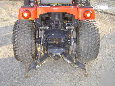 2005 massey ferguson GC2300 diesel 4X4 tractor/loader 