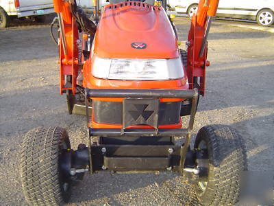 2005 massey ferguson GC2300 diesel 4X4 tractor/loader 