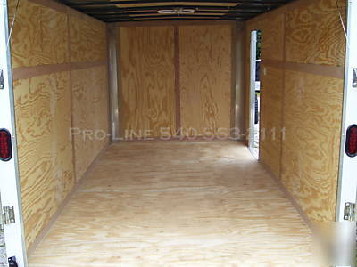 7 x 14 enclosed cargo/utility motorcycle trailer