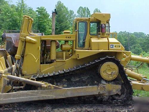 Caterpillar cat D10 high track dirt rock crawler dozer