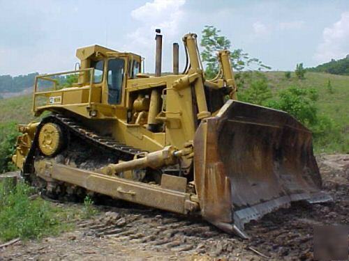 Caterpillar cat D10 high track dirt rock crawler dozer