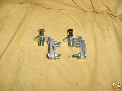 Cb/ham radio antenna mirror mounts