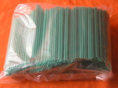 1000 green small stirrer straws drinking pub bar craft