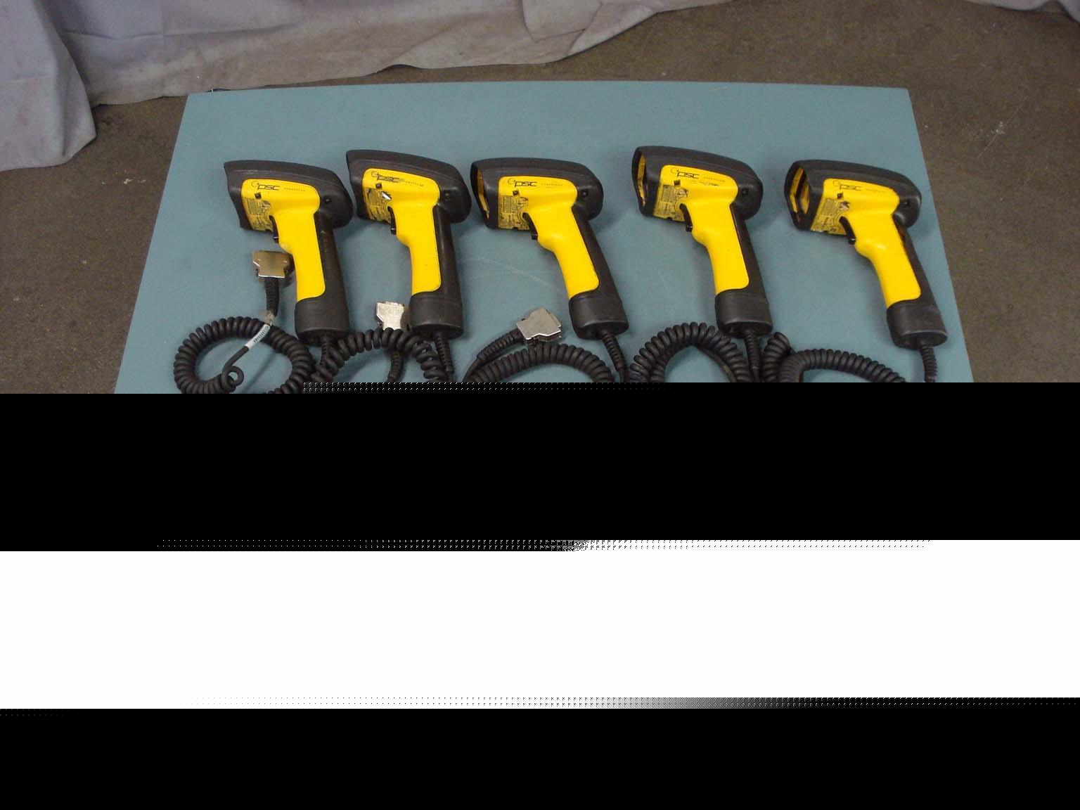 11 psc powerscan 7000 sri handheld barcode scanners