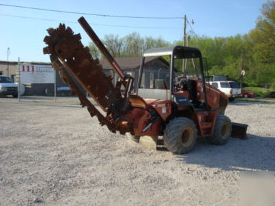 2004 ditch witch RT70M ride on trencher 4WD runs great