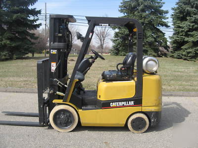 2005 caterpillar 5000 lb, lp gas forklift, hilo nice 