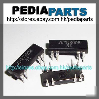 2PCS, MN3008 analog delay ic chip