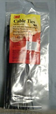 3M 53173 nylon wire/cable ties 1000 8