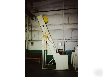 #7573 - campbell heavy duty gravity orienting feeder