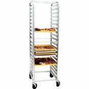 Aluminum channel pan rack - 40 pan capacity